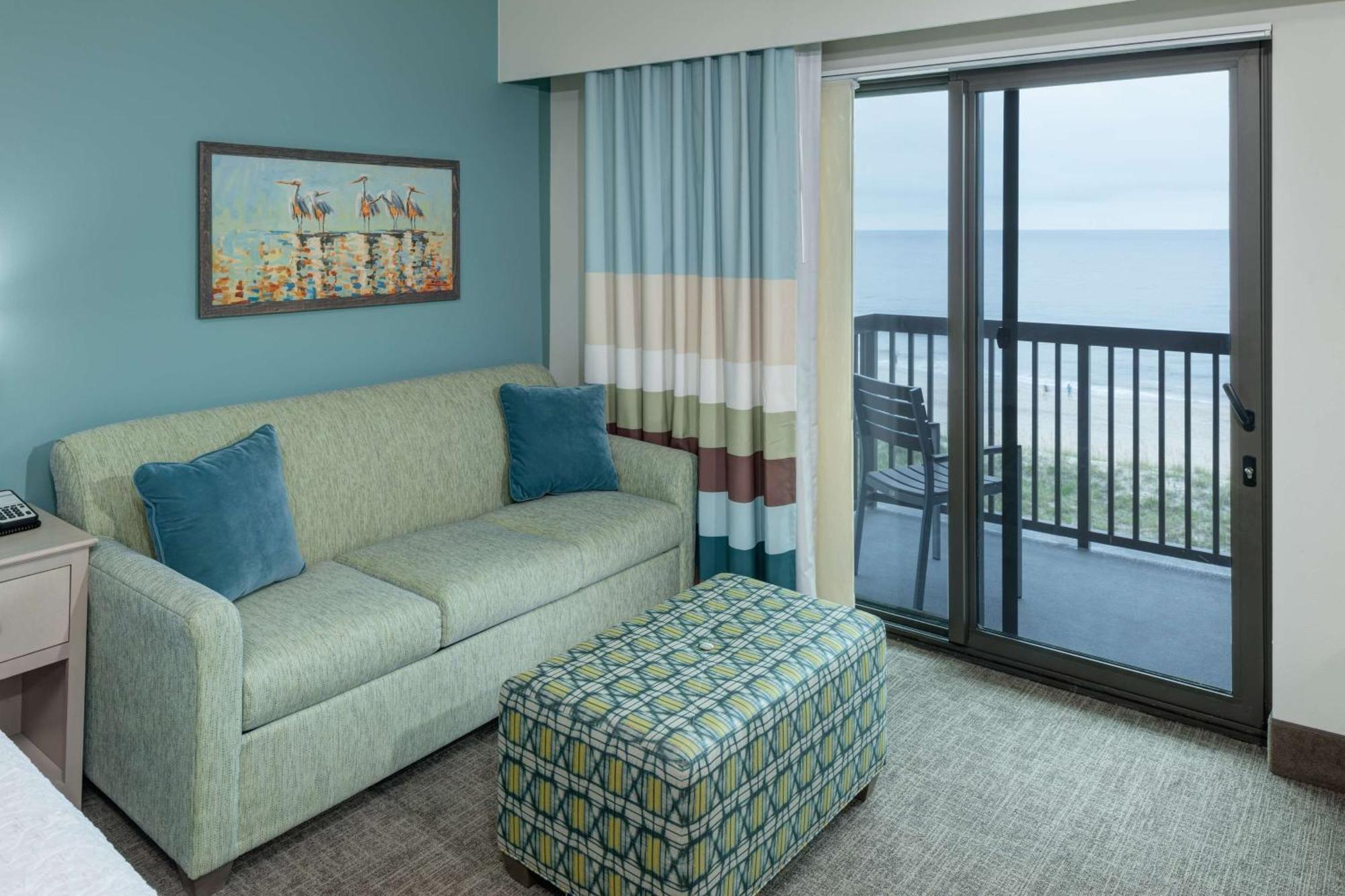 Hampton Inn & Suites By Hilton Carolina Beach Oceanfront Bagian luar foto