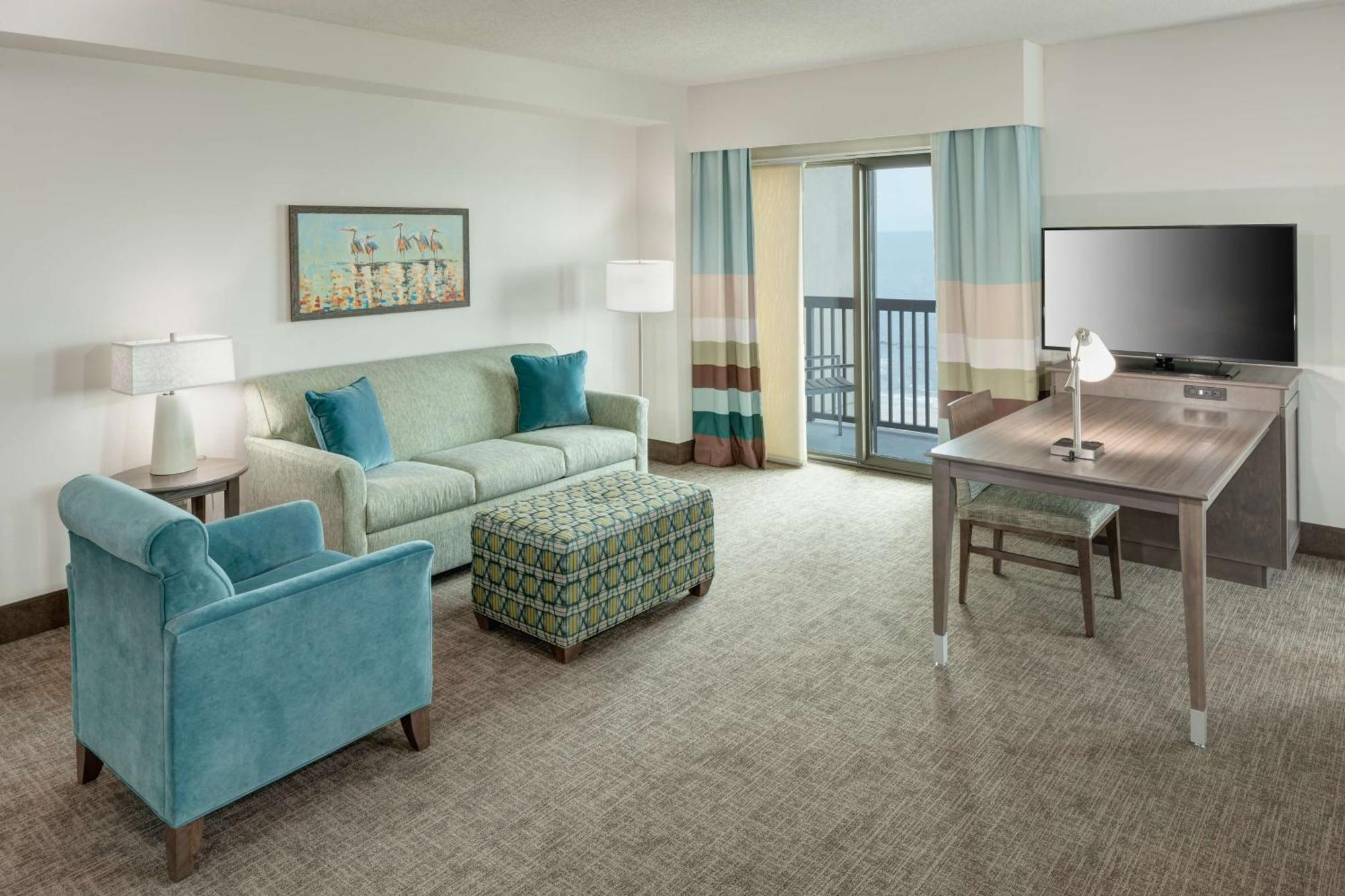 Hampton Inn & Suites By Hilton Carolina Beach Oceanfront Bagian luar foto